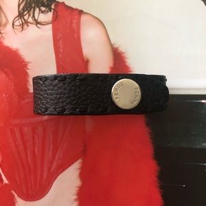Fendi Leather Stich Bracelet